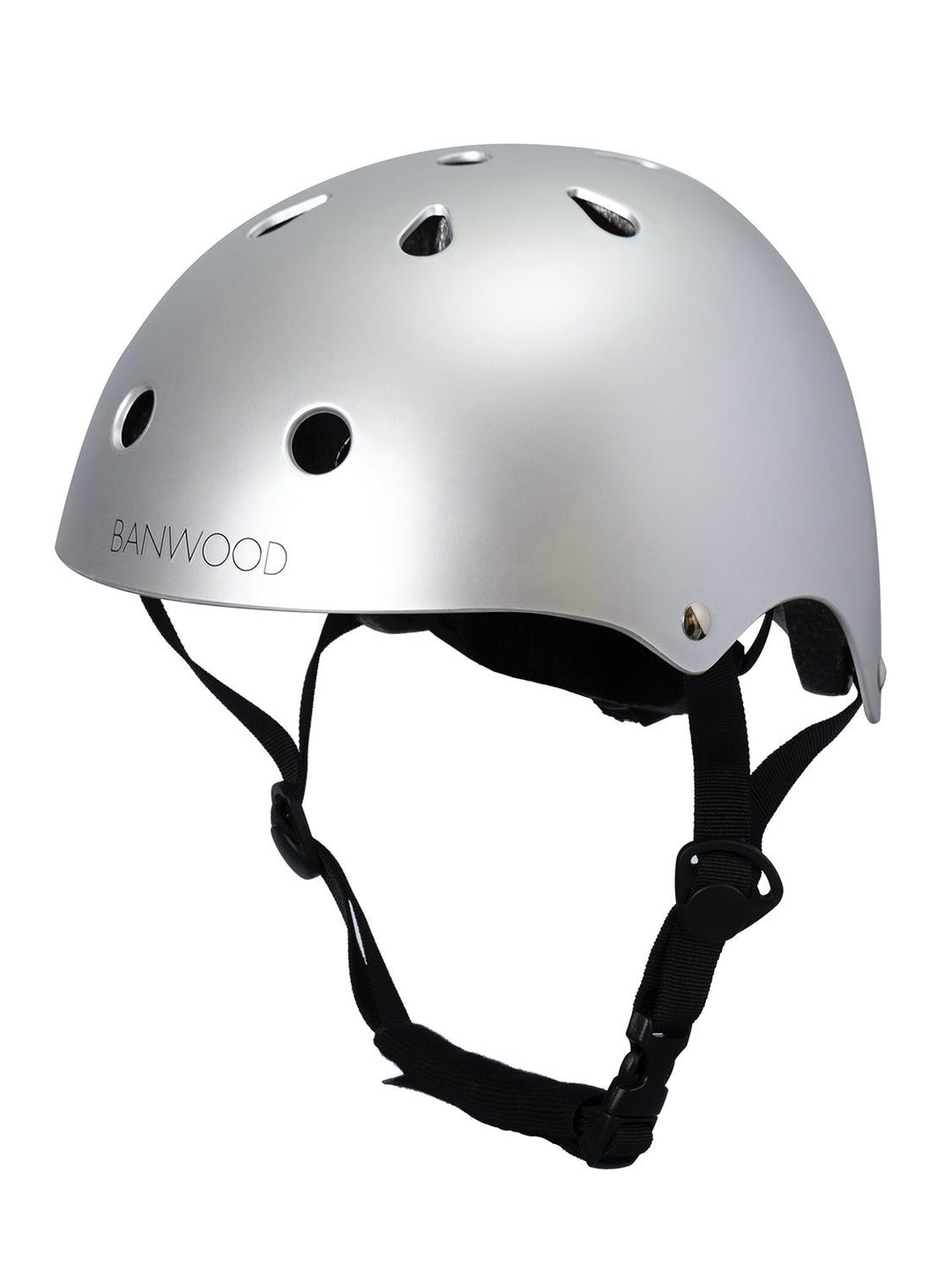 Banwood Classic Helmet in Chrome
