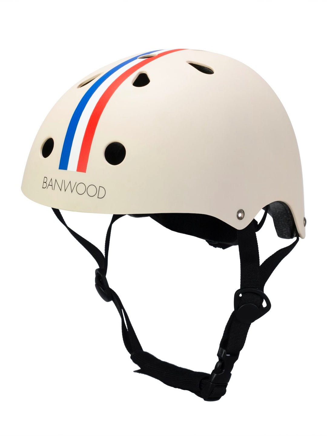 Banwood Classic Helmet with Stripes design