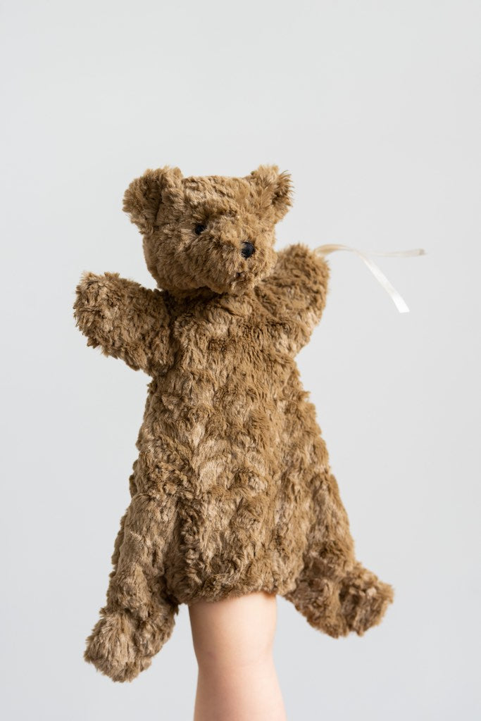 Nana Huchy Benny The Bear Hoochy Coochie as hand puppet