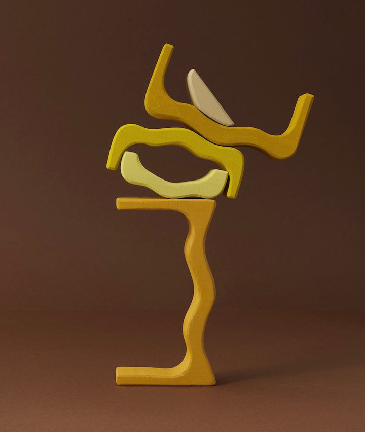 Raduga Grëz Wooden Crown Shape Arch Stacker