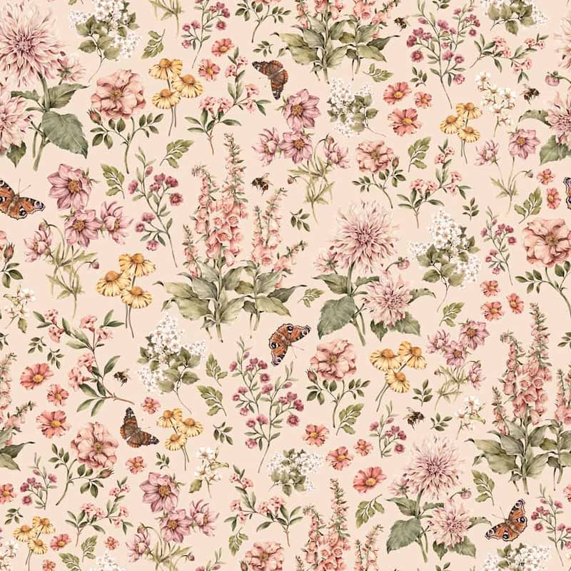 Dekornik Floral Countryside Wallpaper
