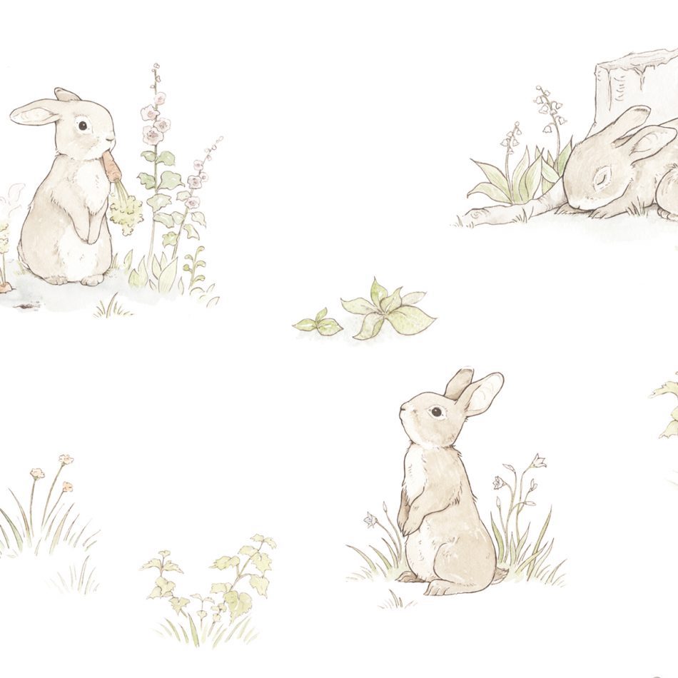 Dekornik Rabbit Day Wallpaper