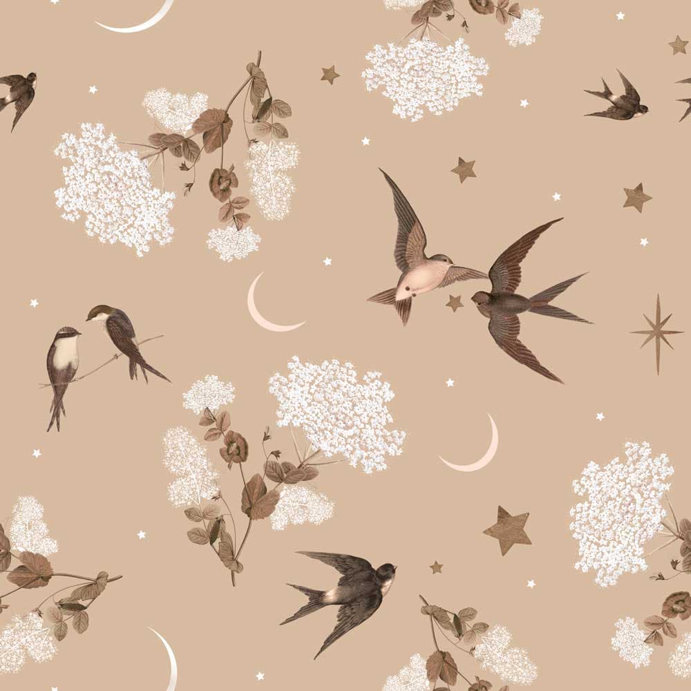 Dekornik Sparrows Wallpaper