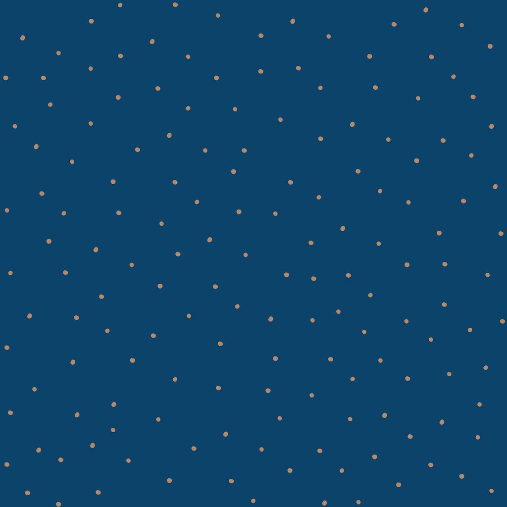 Dekornik SIMPLE Tiny Speckles Navy Blue Wallpaper