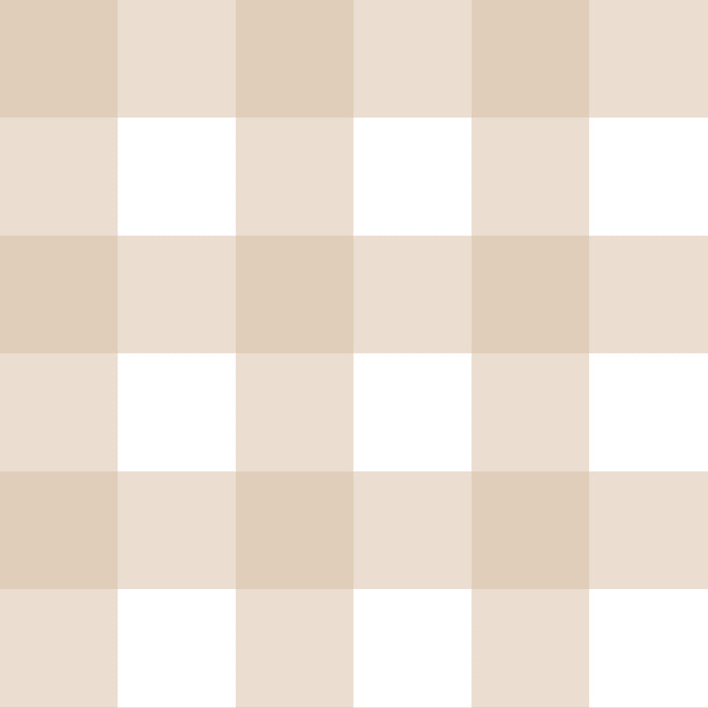 Pattern of beige and white squares