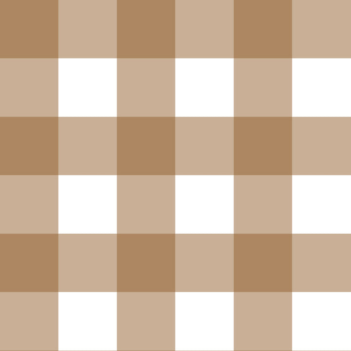Checkered pattern with brown and beige squares