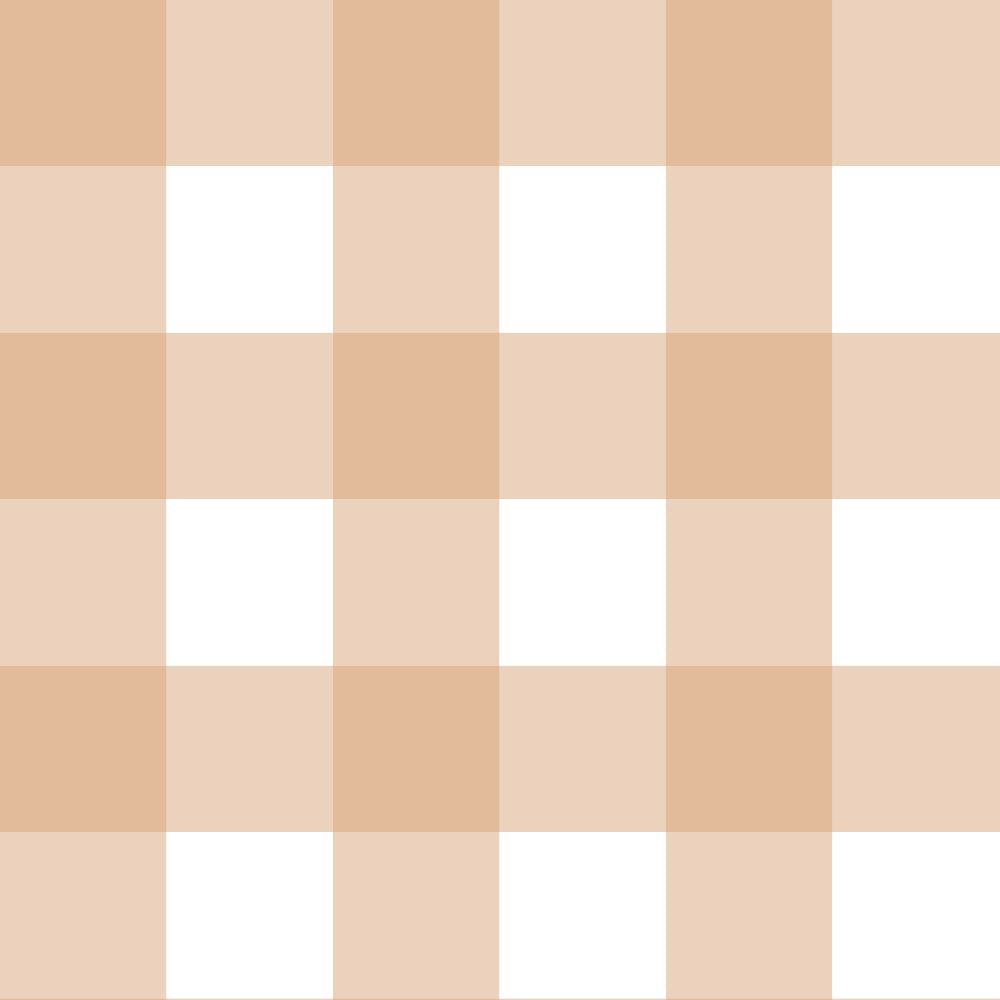 Checkered pattern with alternating light peach and white squares