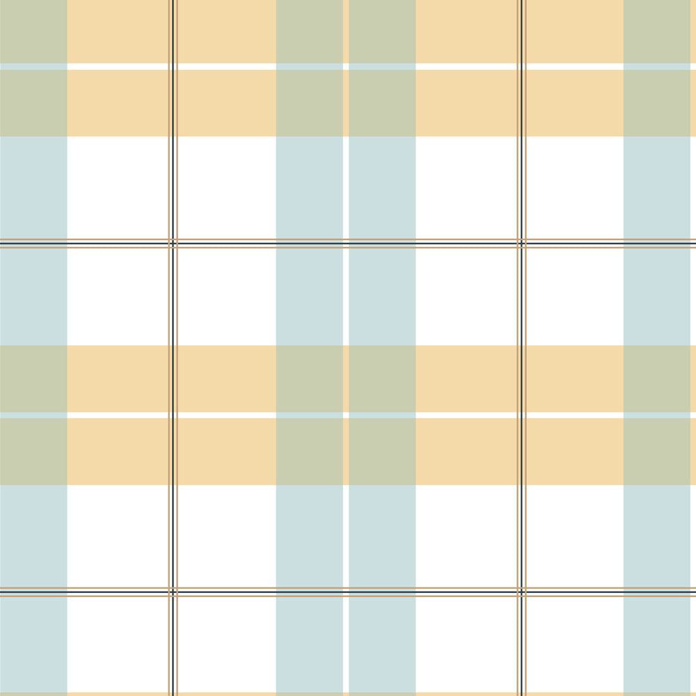 Plaid pattern with pastel colors on a white background