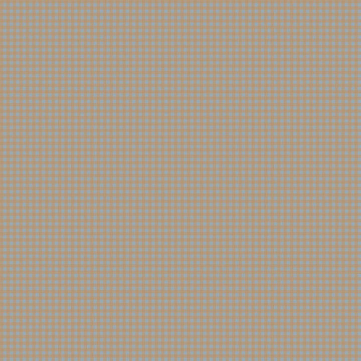 Small checkered pattern with brown and blue squares