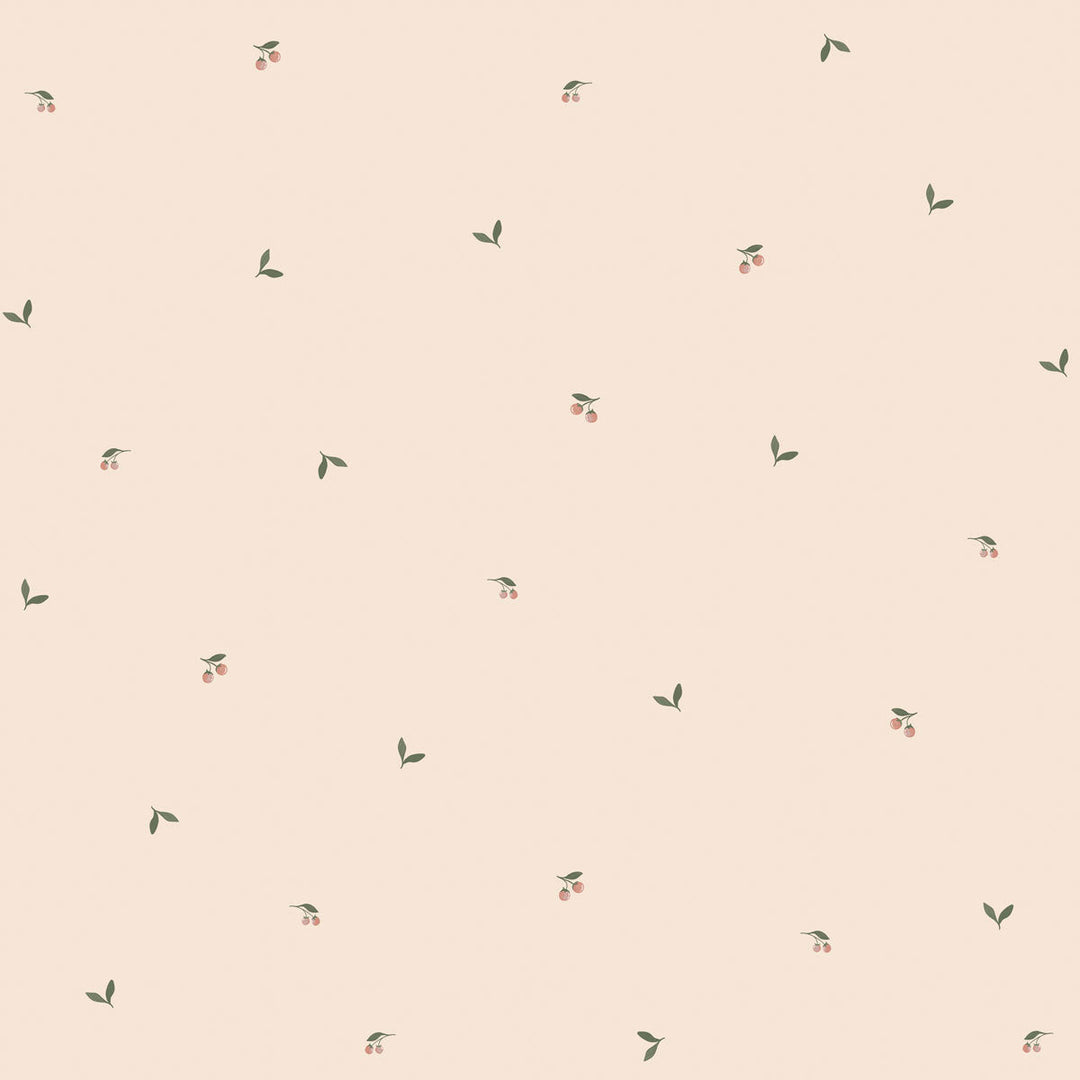 Small floral pattern on a beige background