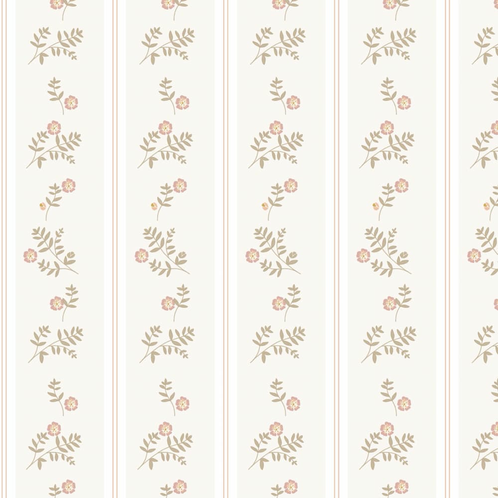 Dekornik French Cottage Flowers Beige Wallpaper