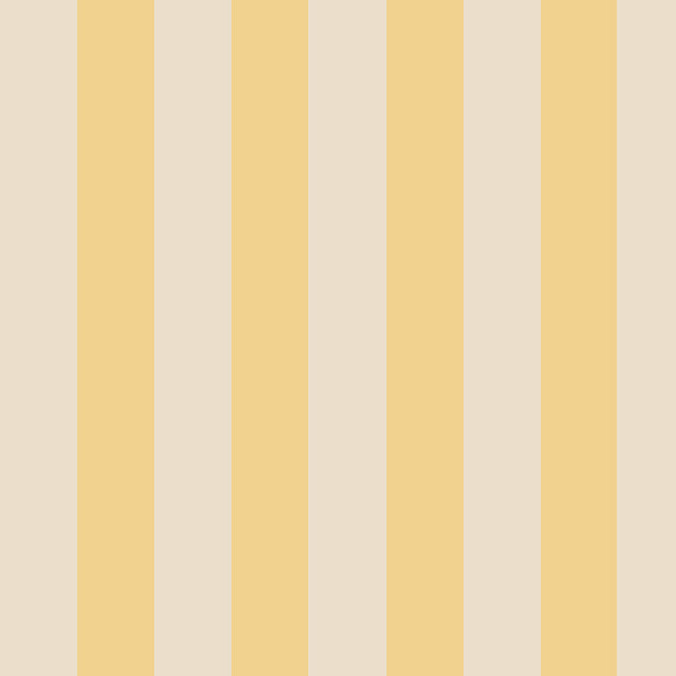 Wallpaper pattern of vertical yellow and beige stripes 