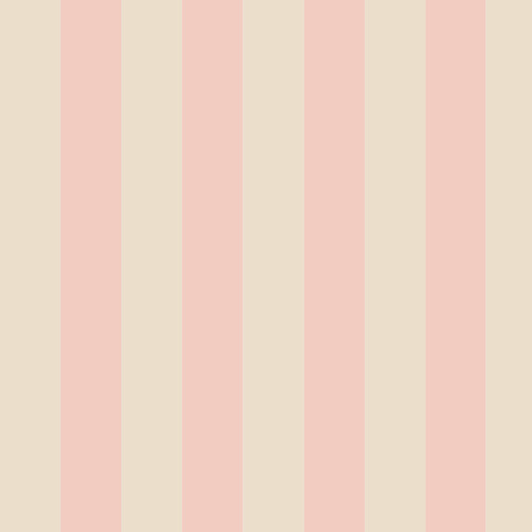 Striped pattern with alternating pink and beige vertical stripes