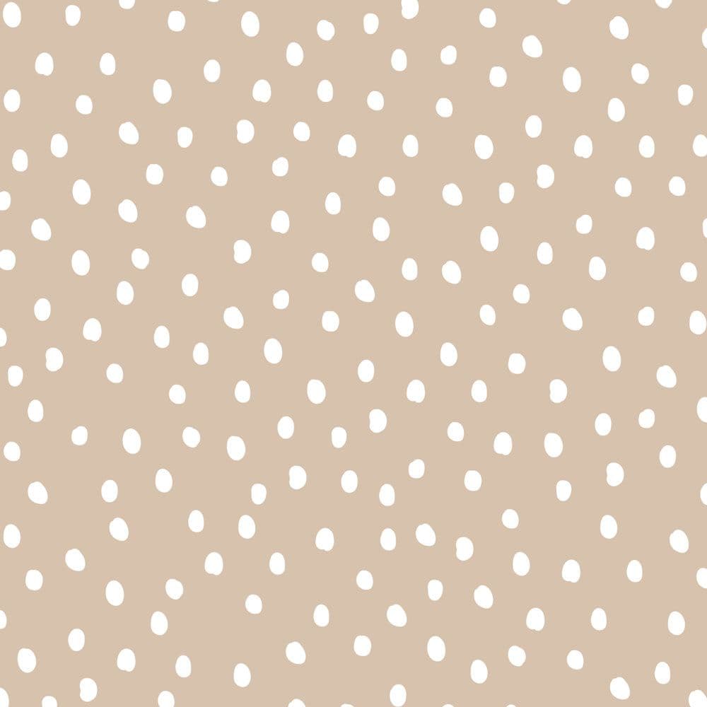 Dekornik SIMPLE Irregular Dots Beige Wallpaper