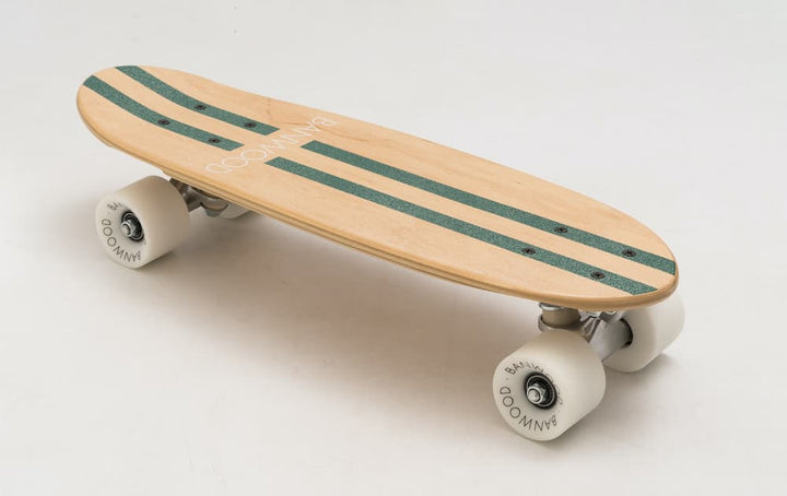 Banwood Skateboard with Green Stripes