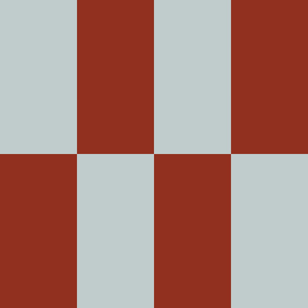 Pattern of red and muted blue stripes