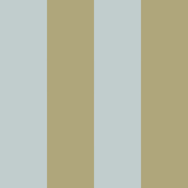 Striped wallpaper with muted blue and green