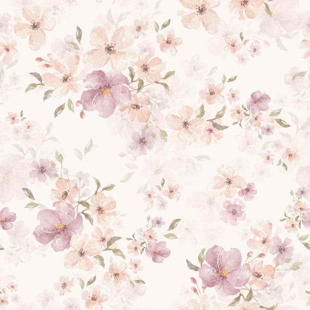 Dekornik Watercolour Pastel Garden Wallpaper