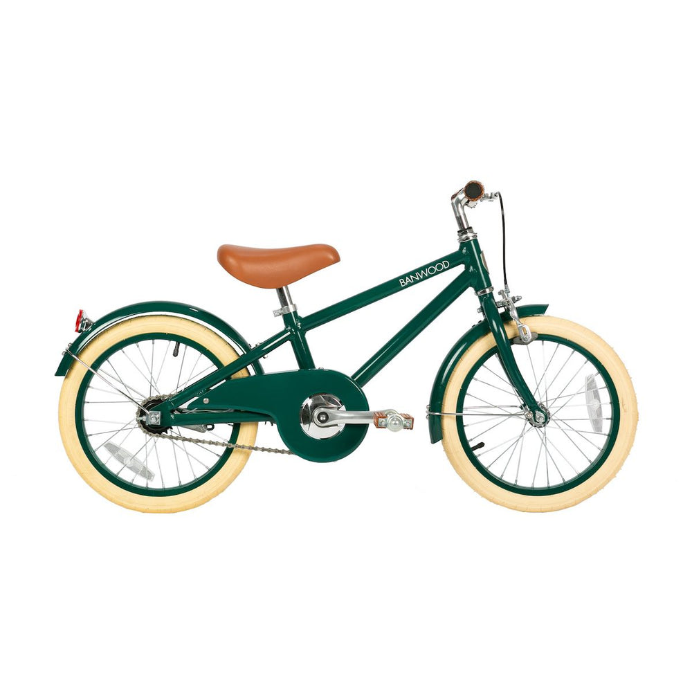 Banwood Classic Bicycle in Green - side view
