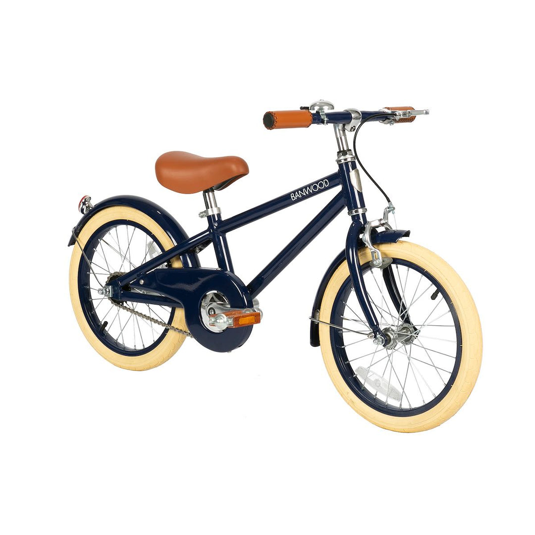 Navy Banwood Classic Bicycle 