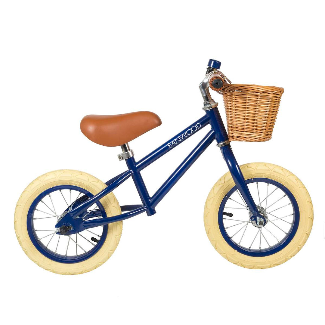 Navy Banwood First Go Balance Bike