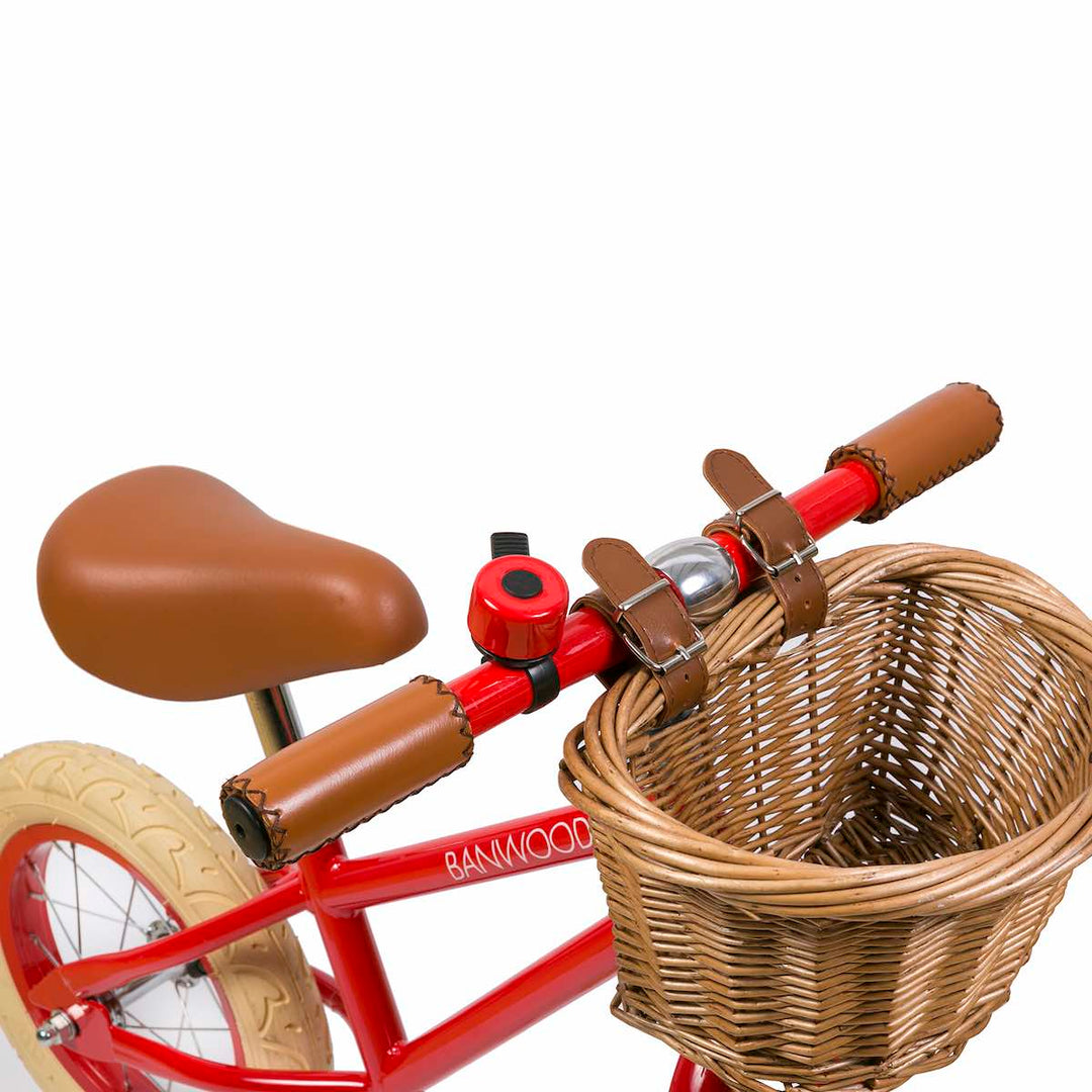 Red Banwood First Go Balance Bike