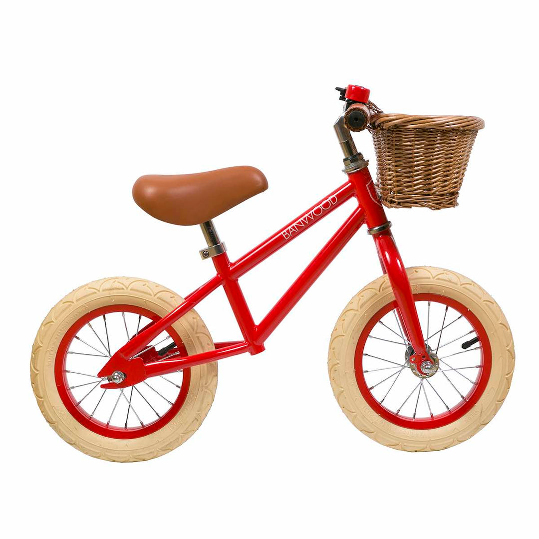 Red Banwood First Go Balance Bike 