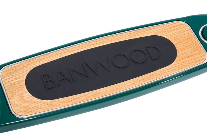 Green Banwood Scooter oak deck
