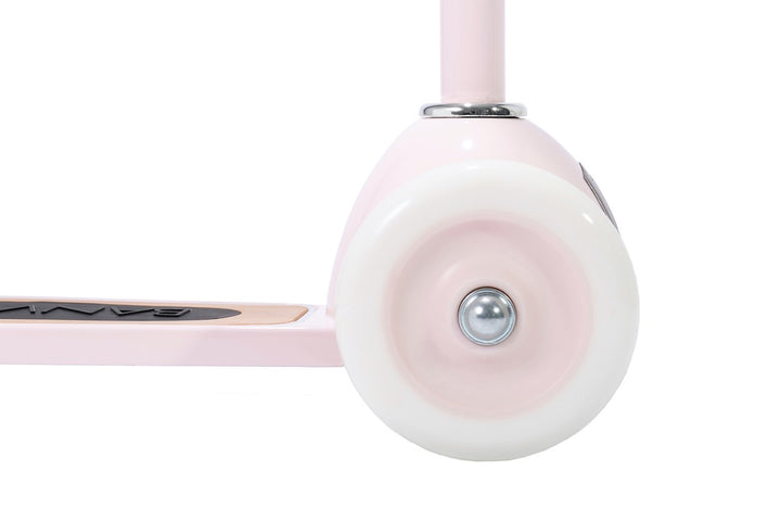 Pink Banwood Scooter front wheel