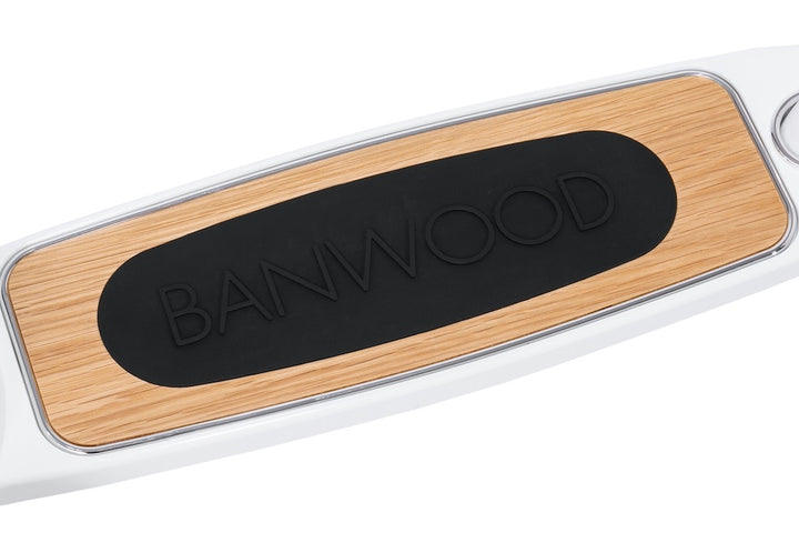 White Banwood Scooter oak deck