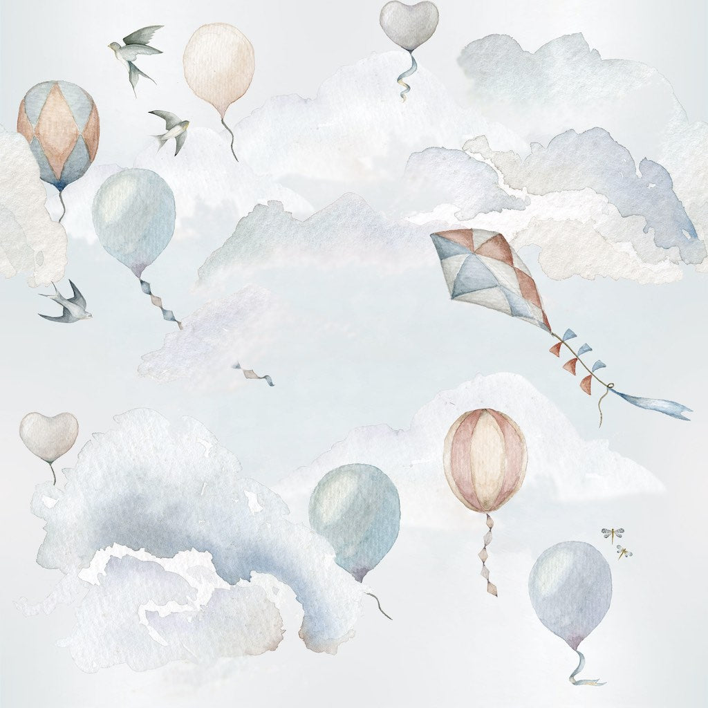 Dekornik Balloons Fairytale Wallpaper Sample