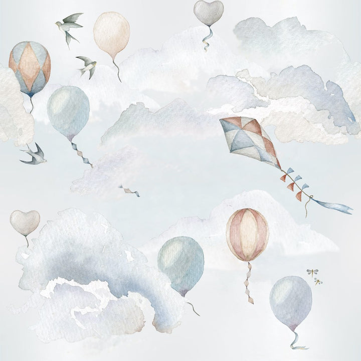 Dekornik Balloons Fairytale Wallpaper Sample