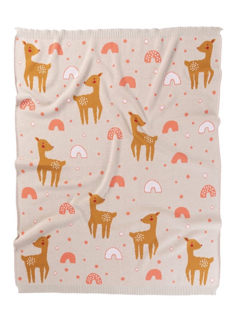Indus Design Bambi Baby Blanket