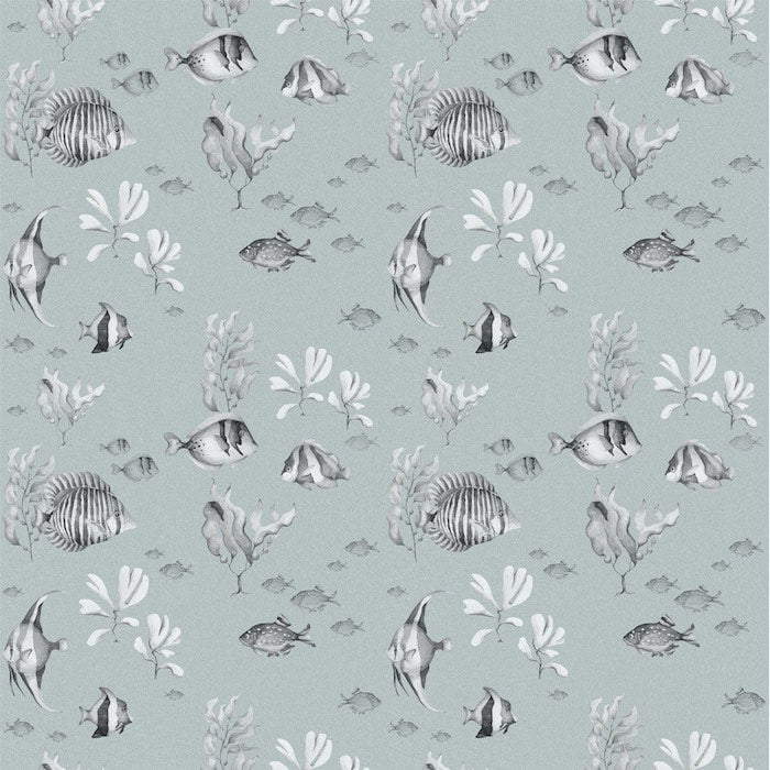 Dekornik Black & White Fish Wallpaper