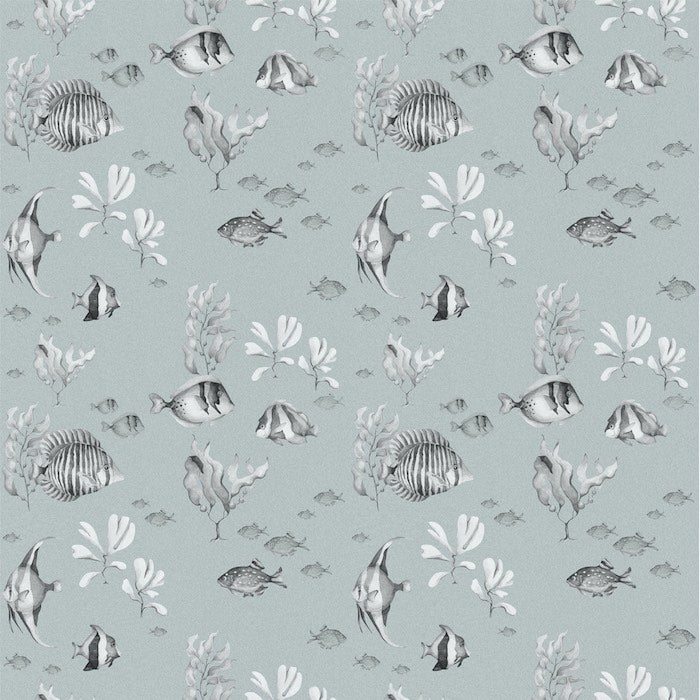 Dekornik Black & White Fish Wallpaper