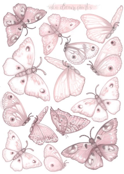 Isla Dream Prints Butterflies 'Fairy Magic' Wall Decals