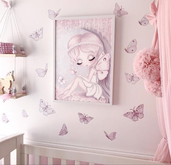Isla Dream Prints Butterflies 'Fairy Magic' Wall Decals
