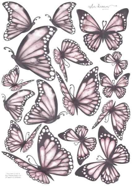 Isla Dream Prints Butterflies 'The Originals' Wall Decals