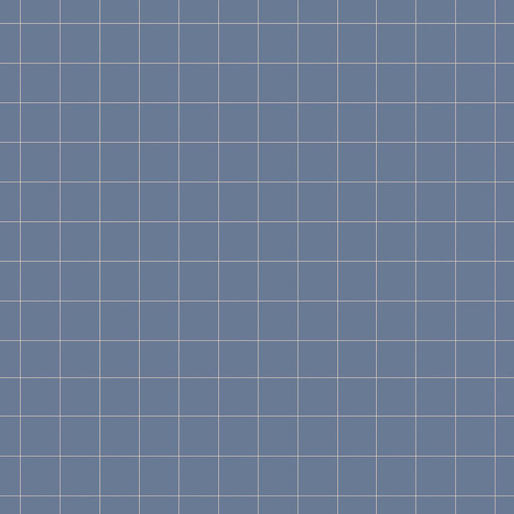 Dekornik SIMPLE Check Pattern Small Dove Blue Wallpaper