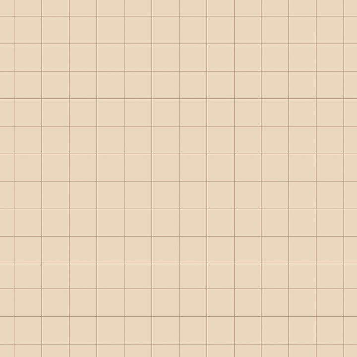 Dekornik SIMPLE Check Pattern Small Ivory Wallpaper Sample
