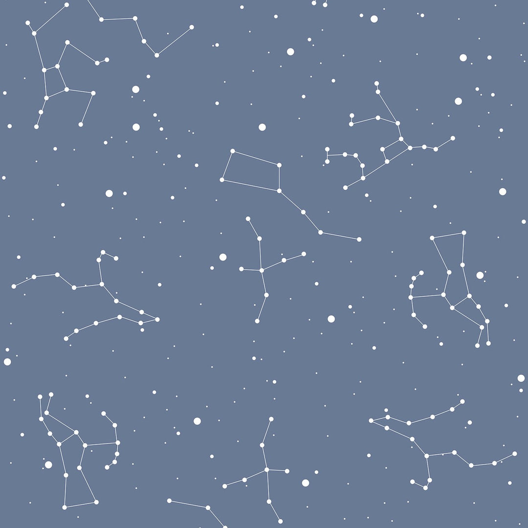 Dekornik SIMPLE Cosmos Blue Wallpaper Sample