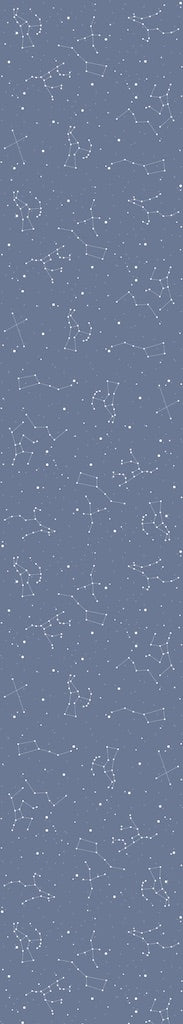 Dekornik SIMPLE Cosmos Blue Wallpaper strip