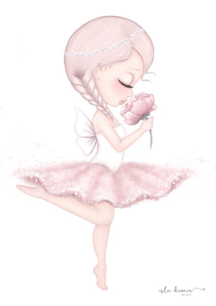 Isla Dream Prints Crysta The Ballerina Fairy Print