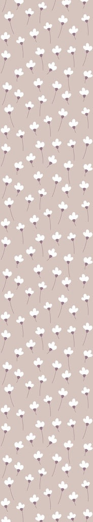 Dekornik SIMPLE Daisies On Powder Pink Wallpaper strip