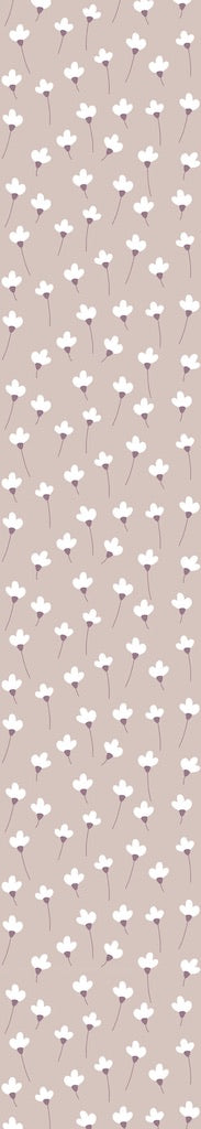 Dekornik SIMPLE Daisies On Powder Pink Wallpaper strip
