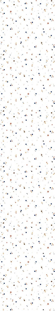 Dekornik SIMPLE Dots Minimini Cinnamon Blue Wallpaper