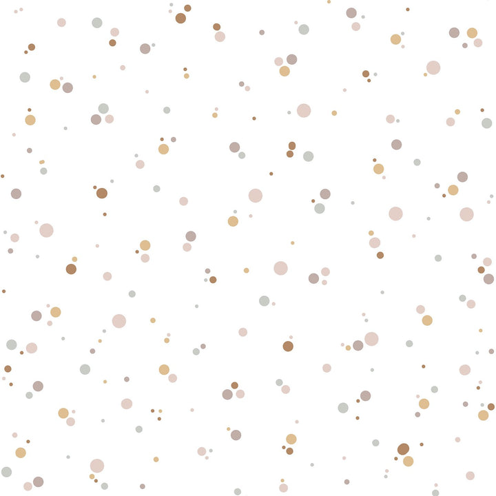 Dekornik SIMPLE Dots Minimini Cinnamon Powder Pink Wallpaper