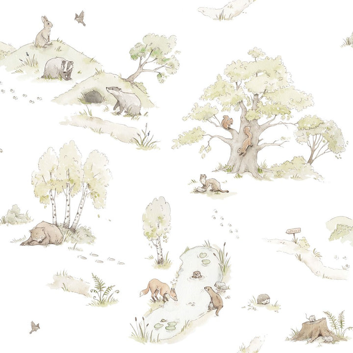 Dekornik Fairytale Forest Wallpaper