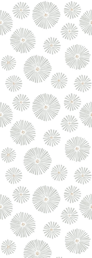 Dekornik CLASSIC Graphic Flowers Light Wallpaper strip