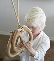 Lillagunga Oak Gymnastic Rings